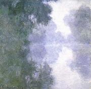 Claude Monet Arm of the Seine near Giverny in the Fog oil painting